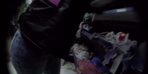 POV- cute Latina girl - swallows a huge load