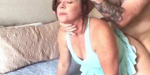 Hubby films his mature wife from FuckPOF.Com gets anal fucked by best friend