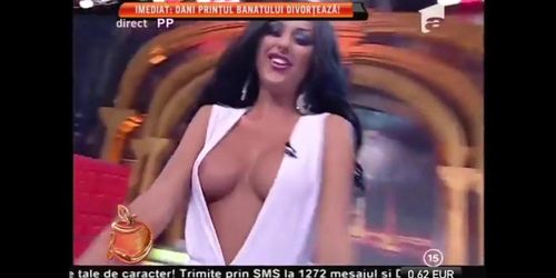 Daniela Crudu Nip Slip Sexy Dance