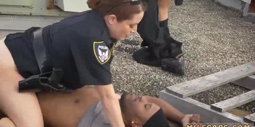 Hot Black And White Teen Ebony Milf Foot Job Break-In Attempt Suspect Has To Tear Up