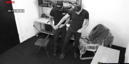 Hunky red Ty Roderick causing trouble on a big cock