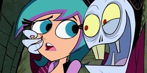 The cartoon video