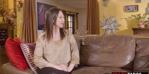 Beautiful horny big ass MILF stepmom sucks and fucks her big dick stepson (Pure_Taboo Pure_Taboo)