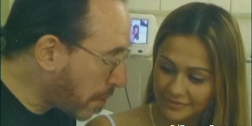 Latina girl in retro porn gets eaten out (Ed Powers)