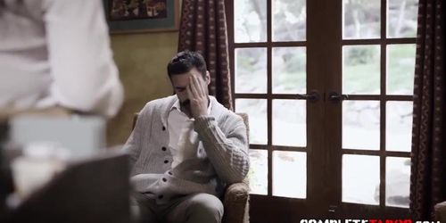 Taboo teen gets jizzed on