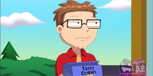 Family Guy's Lois Griffin bangs American Dad's Steve Smith