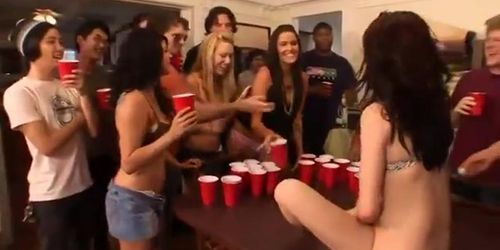 Hardcore Partying. Awesome college fuck orgy party.