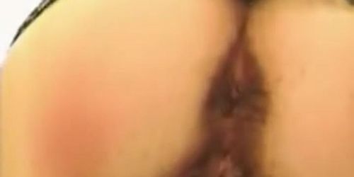 Pussy taking a leak from up close