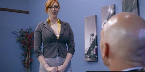 Brazzers - Big Boobs At Work - The New Girl Part Scene Starring Lauren Phillips And Johnny Sins (Shelby Caldera)