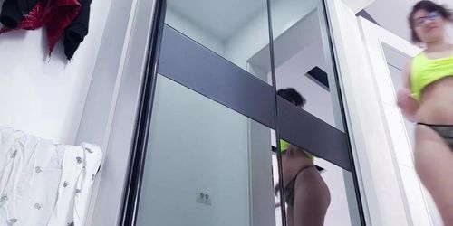 Dressing Room Adventure - Im In A Dressing Room And I Start Masturbating In Front Of Salesman