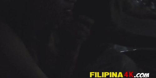 Hot Asian whore is picked up in the street by a sex tourist, this skinny knows how to suck.