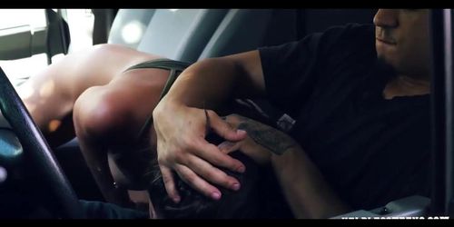 Whore gets tied up and nailed harder than jesus (Jamie Lee, Lana Croft, Lara Craft, Olivia Lua)