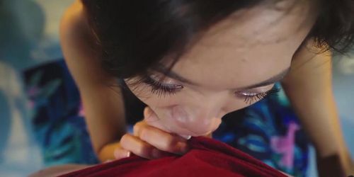 VINA SKY Asian Uncensored BBC BLOWJOB FINISH Handjob Cum Facial, Vietnamese Pov Giving Head - Vina Skyy (Hope Wells, Sweet Pornstars)