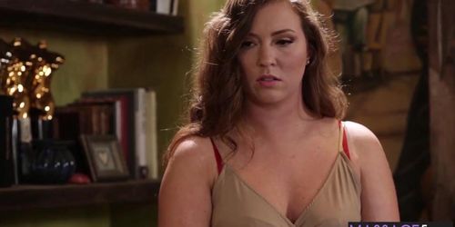 Naughty big ass teen Maddy O Reilly gets fucked by a client with big dick (Maddy O'reilly)