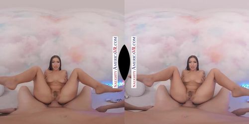 Real Pornstars VR - April Olsen wants you to show you how she can fit your cock in her ass (Eileen Daly, Hard Body)