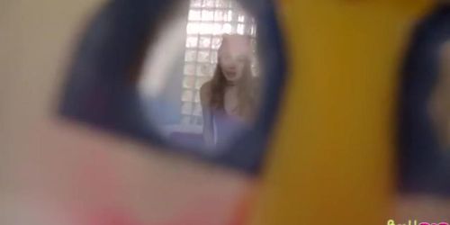 BrattySis - Alex Blake,Lily Adams - Creampie Surprise (Lucas Frost)