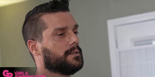 GIRLSRIMMING - Amazing rimming with busty bombshell Blake Blossom (Ramon Nomar)