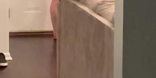 flashing the delivery guy 6