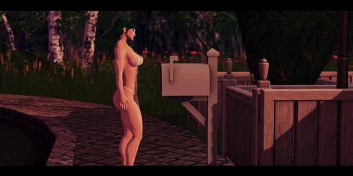 The Magic Ribbon - Muscle Futa Girl Transformation Movi