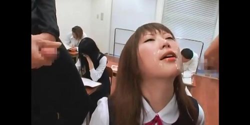 Bukkake all day long-censored