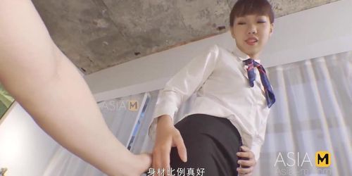 Trailer- Picking Up on Street - Flight Attendant-Xia Yu Xi -MDAG-0009-Best Original Asia Porn Video