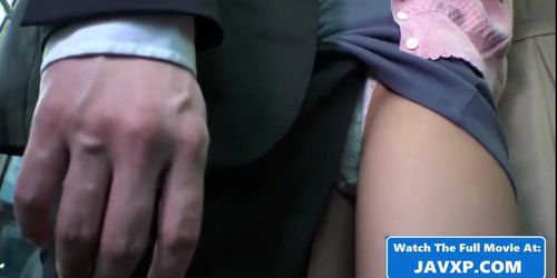 Super Hot Japanese Girl Fucked In The Bus