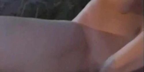 Blonde Teen Sarah got a picnic (Sarah Dark)