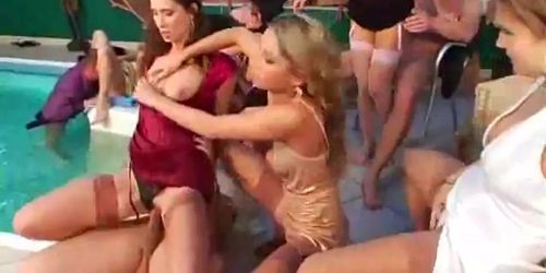 Something in the water causes an orgy