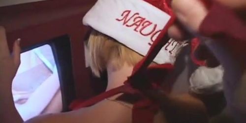 GLORY HOLE GIRLZ - Horny Holiday Ho Ho ho in The Gloryhole (Dirty D, Ex Girlfriend)