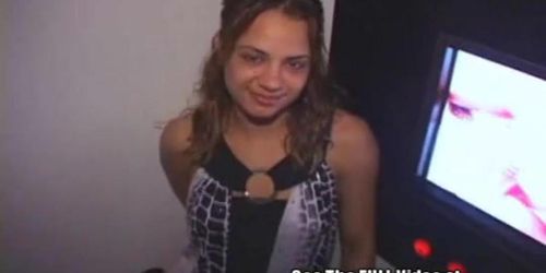 GLORY HOLE GIRLZ - Sexy Latina Slurping Down Perverts Cocks In The Gloryhole! (Dirty D)