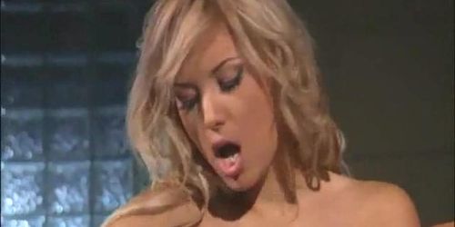LINGERIE VIDEOS - Threesome with two sexy babes in thigh high nylons