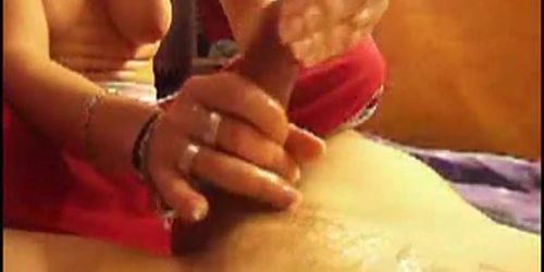 My Wife Veronica is the best Handjob expert of Holland