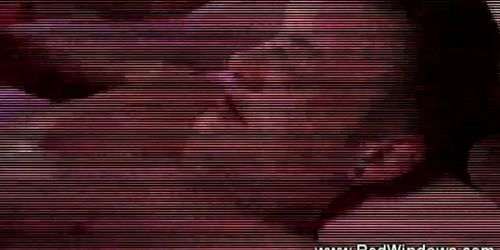 RED LIGHT SEX TRIPS - After his finger his dick follows into her wet pussy
