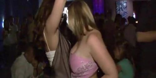 PARTY FEMALES - These Party Bunnies Show Their Tits In Live Action (Daryn Lee)