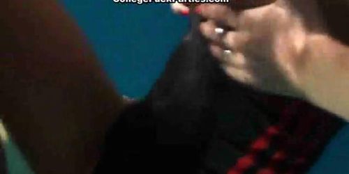 COLLEGE FUCK PARTIES - Student orgy in the pool