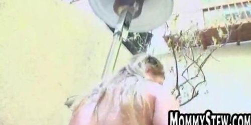 Big ass MILF fucked by hard dick 