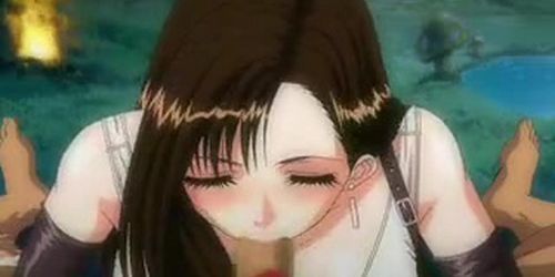 Tifa Lockheart - Anime Blowjob