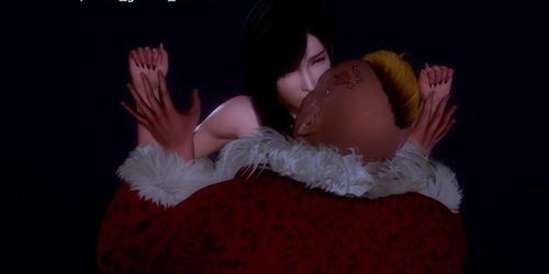 Don Corneo visits Tifa Lockhart