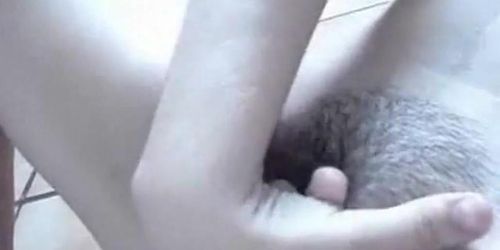 homemade amateur teenie masturbating - video 1