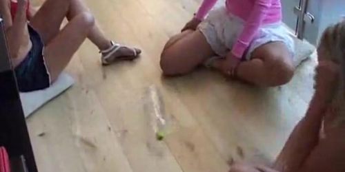 STRIPGAMECENTRAL - Demi & Michelle play Strip Spin-the-Bottle (THIS IS THE WAY)