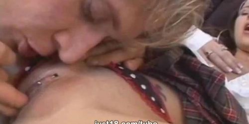 Jersey Jackson of Just18 sweetest creampie (Anthony Hardwood, Haileey James, Jersey Jaxin)