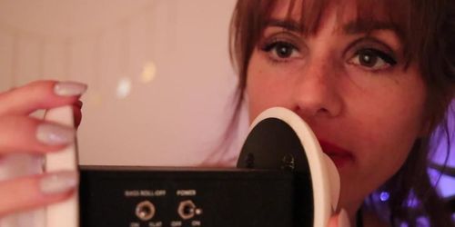 ear eating and licking asmr
