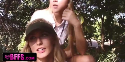 Alexa Grace Gets Lesbian Gangbanged By Horny Girls On Summer Camp