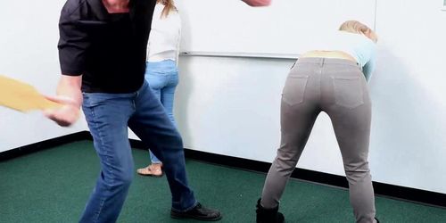 cara get rough paddling real spanking (Cara Day)