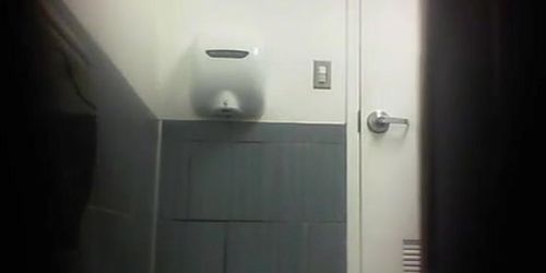 Bathroom spy cam