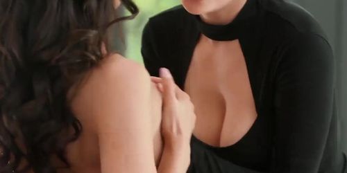 Emily Willis and Skye Blue - lesbian - blonde - brunette - face sitting - interview - masturbation - photoshoot - sixty-nine - D