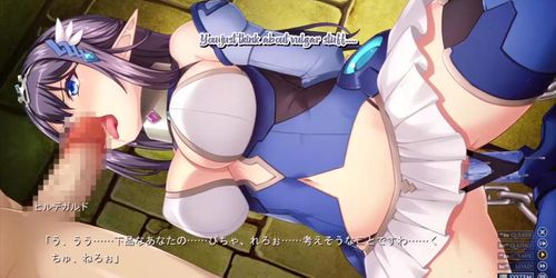 Shinkaku Senki Age Slave ~Inmon ni Ochiru Elf Shimai~ Scene 6 English Subbed (Visual_Novel)