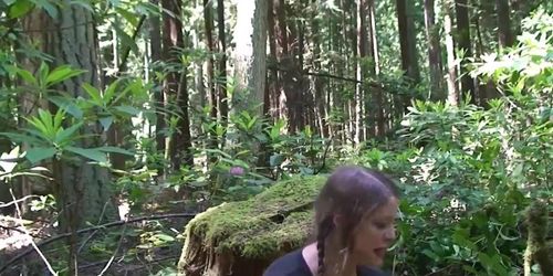 Cheerleader fucked in the woods - Erin Electra