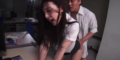 (English Subtitles) I Am Alone In The Company Of The Woman Boss ... We Had SEX Until Morning (Iori Kogawa, Kojima Minami)