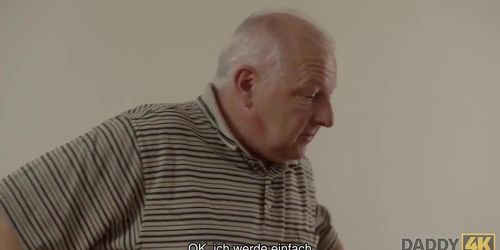 DADDY4K. The fat old man may morning before the beautiful young lady Ornella